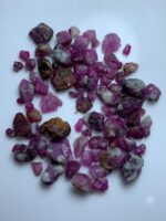 179.85ct Ruby Rough Lot – Natural Uncut Red Gemstones (12x8x8mm Avg.) - Image 6