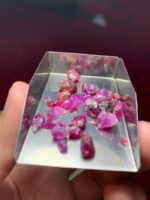 Vibrant Potential: 38.90ct Afghan Ruby Rough Lot with Strong Surface Area - Image 6