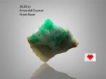 26.10ct Swat Emerald Lot – Exceptional Natural Gemstones (26.53×20.11×10.32mm)