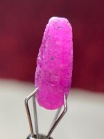 Sleek & Fiery: 4.260ct African Ruby Crystal in Natural Hexagonal Form - Image 2