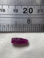 Sleek & Fiery: 4.260ct African Ruby Crystal in Natural Hexagonal Form - Image 5