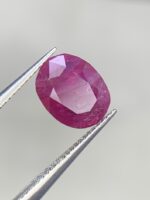 3.00ct Afghan Ruby – Oval-Cut Natural Red Gem (9x6x5mm) - Image 7