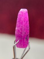 Sleek & Fiery: 4.260ct African Ruby Crystal in Natural Hexagonal Form - Image 9