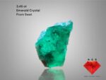 The Subtle Elegance of a 3.45 ct Emerald Crystal