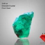The Subtle Elegance of a 3.45 ct Emerald Crystal