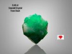 9.40ct Natural Emerald Crystal from Swat – A Raw Gemstone Masterpiece of Earthly Elegance