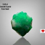 9.40ct Natural Emerald Crystal from Swat – A Raw Gemstone Masterpiece of Earthly Elegance