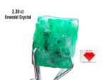 3.30ct Swat Emerald Crystal: A Compact Gem with Rich Natural Color