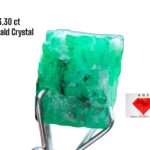 3.30ct Swat Emerald Crystal: A Compact Gem with Rich Natural Color
