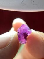 Elegant Simplicity: 3.62ct Afghan Ruby Crystal with Balanced Dimensions & Rich Color Potential - Image 5