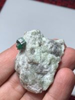 169.70ct Swat Emerald Specimen – Vivid Color and Striking Natural Geometry - Image 6