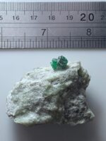 169.70ct Swat Emerald Specimen – Vivid Color and Striking Natural Geometry - Image 9
