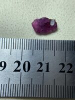 Elegant Simplicity: 3.62ct Afghan Ruby Crystal with Balanced Dimensions & Rich Color Potential - Image 10