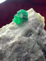 169.70ct Swat Emerald Specimen – Vivid Color and Striking Natural Geometry - Image 10