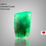 Natural Beauty in Miniature: 2.96ct Emerald Crystal from Swat Valley
