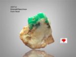 A Glimpse Into Swat’s Green Treasure: A 24.17-Carat Emerald Specimen
