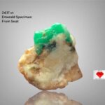 A Glimpse Into Swat’s Green Treasure: A 24.17-Carat Emerald Specimen