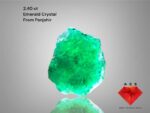 Elegant Panjshir Emerald Crystal – 2.40 Carats of Natural Charm