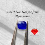 0.20ct Rare Blue Hauyne from Afghanistan – Ethereal Beauty