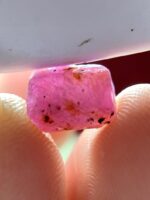 Raw Elegance: 5.830 ct African Ruby Crystal (9.45×6.71×6.58 mm) – Natural Power & Beauty - Image 3