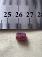 Raw Elegance: 5.830 ct African Ruby Crystal (9.45×6.71×6.58 mm) – Natural Power & Beauty - Image 8