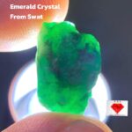A Rare Gem of Nature: 8.55ct Emerald Crystal from Swat Valley