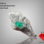 A Monumental 75.85-Carat Swat Emerald Specimen — A Geological Masterpiece