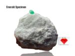 Massive 575.35ct Swat Emerald Specimen –Natural Crystal (62x55x26mm)