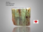 42.45ct Laghman Emerald Crystal – Square Cut Afghan Gem