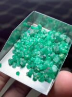 Showcasing a 45.45ct Rough Emerald Lot from Swat - Image 7
