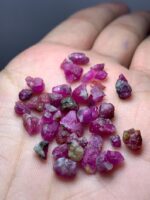 Afghan Ruby Rough Lot – Natural Red Gemstone Crystals - Image 2