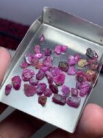 Afghan Ruby Rough Lot – Natural Red Gemstone Crystals - Image 4