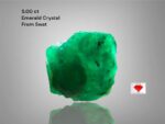 Nature’s Perfection: 5.00ct Emerald Crystal from Swat Valley