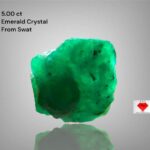Nature’s Perfection: 5.00ct Emerald Crystal from Swat Valley