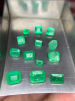 11.92 Carat Faceted Emerald Lot from Swat – Precision-Cut Himalayan Gemstones - Image 4