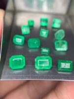 11.92 Carat Faceted Emerald Lot from Swat – Precision-Cut Himalayan Gemstones - Image 10
