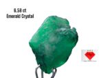 Brilliant 6.58ct Swat Emerald Crystal – A Rare Gem from Pakistan's Hidden Valleys