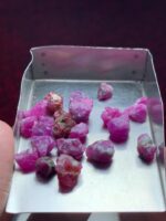 55.10ct Ruby Rough Lot from Afghanistan – Large Natural Gem Rough - Image 2