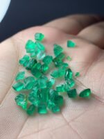 10.20ct Panjshir Emerald Rough Lot – Rare Green Gems (5.88 x 4.08 x 3.10mm) - Image 4