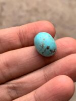 Discovering Afghan Turquoise: A Stunning 14.65 ct Cabochon - Image 4