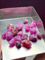 55.10ct Ruby Rough Lot from Afghanistan – Large Natural Gem Rough - Image 5