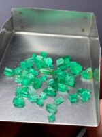 10.20ct Panjshir Emerald Rough Lot – Rare Green Gems (5.88 x 4.08 x 3.10mm) - Image 6