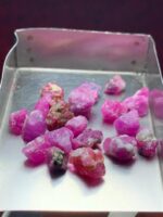 55.10ct Ruby Rough Lot from Afghanistan – Large Natural Gem Rough - Image 7