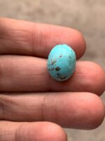 Discovering Afghan Turquoise: A Stunning 14.65 ct Cabochon - Image 7