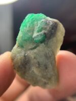 25.80ct Emerald Specimen from Swat – A Compact Crystal with Strong Natural Form - Image 7