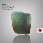 Discovering the Magnificence of a 43.80 ct Emerald Crystal from Laghman