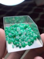 40.40 ct Rough Emerald Lot — Swat Valley, Pakistan (Natural & Untreated) - Image 2