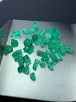 10.20ct Panjshir Emerald Rough Lot – Rare Green Gems (5.88 x 4.08 x 3.10mm) - Image 8