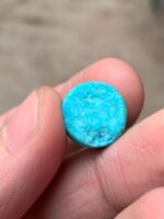 Voluminous Afghan Turquoise Cabochon – 12.25 Carats of Natural Splendor - Image 7