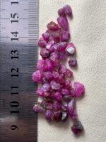 51.65 ct Afghan Ruby Rough Lot – Pure Red Energy in Untouched Crystal Form - Image 8